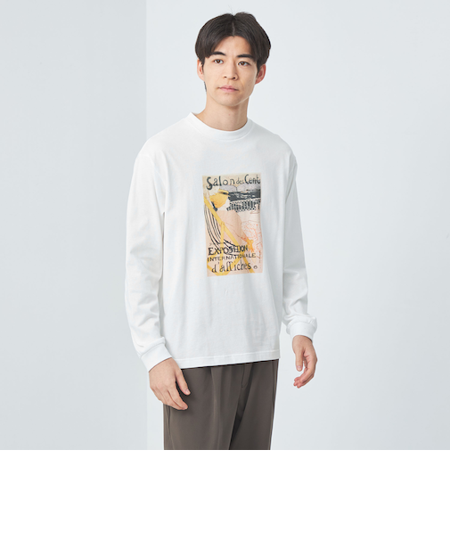 ロートレック プリント ロンT 長袖 Tシャツ