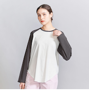 コットン ラグランロングスリーブ Tシャツ