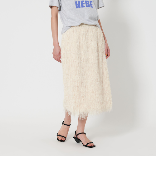 ポリエステル フリンジスカート｜ユナイテッドアローズ アウトレットの
