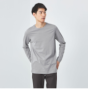 スパニッシュピマ ミックス クルーネック Tシャツ