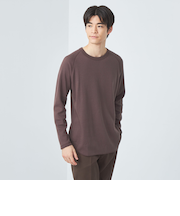 ドライワッフル クルーネック Tシャツ -吸水速乾-