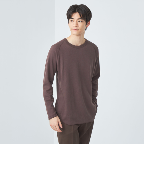 ドライワッフル クルーネック Tシャツ -吸水速乾-