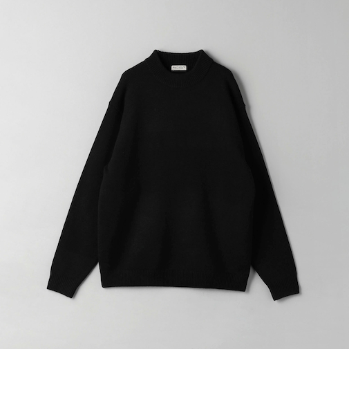 ウールカシミヤブレンド モックネック ニット
