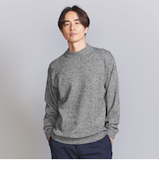 ウールカシミヤブレンド モックネック ニット