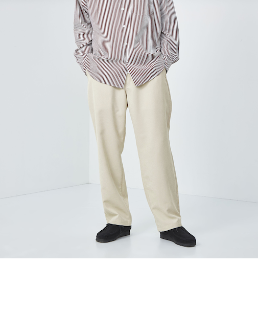 【別注】＜Dickies＞GLR コーデュロイ ワイド ノープリーツ パンツ