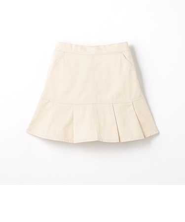 TJ 裾タック スカート TWL/ キッズ  100cm-130cm