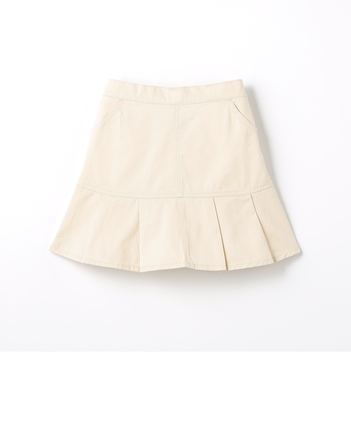 TJ 裾タック スカート TWL/ キッズ  100cm-130cm