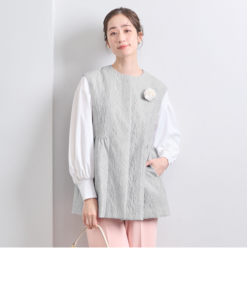 ツートーン ジャガード ベスト｜ユナイテッドアローズ アウトレットの