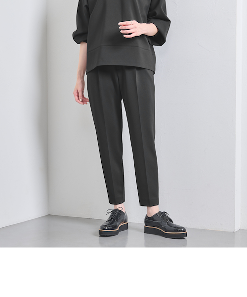 SPONGY タック テーパード パンツ｜ユナイテッドアローズ アウトレット