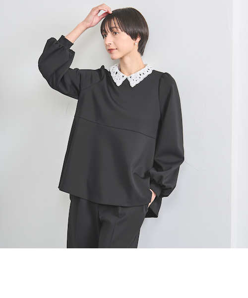 SPONGY ペプラム ブラウス｜ユナイテッドアローズ アウトレットの