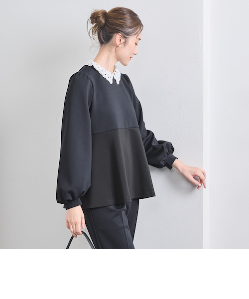 SPONGY ペプラム ブラウス｜ユナイテッドアローズ アウトレットの