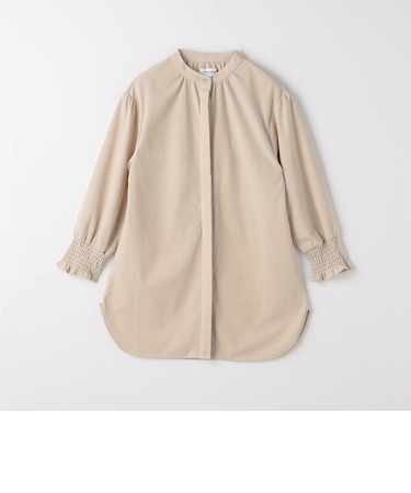 【別注】＜Pluckys＞TJ EX 袖シャーリング ワンピース / キッズ  100cm-130cm