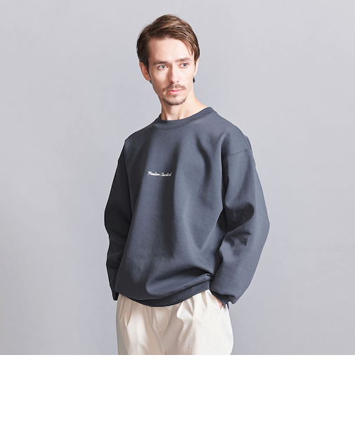 フリーダム スタンダード エンボス クルーネックスウェット
