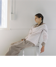 コットンソリッド ニット プルオーバー -ウォッシャブル-