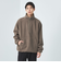 Morley ボア ハーフジップ プルオーバー