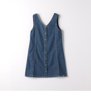 【別注】＜UNIVERSAL OVERALL＞TJ デニム 2WAYジャンパースカート / キッズ  140cm-160cm