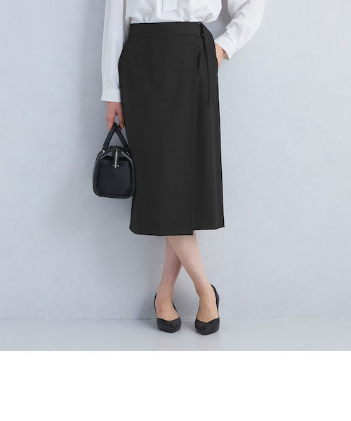 TR スリット スカート -ウォッシャブル・ストレッチ・防シワ