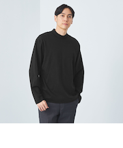 L/A ポンチ モックネック カットソー