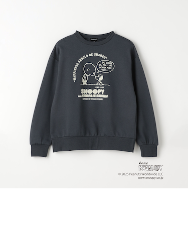【別注】＜PEANUTS＞裏毛 プルオーバー / キッズ  140cm-150cm