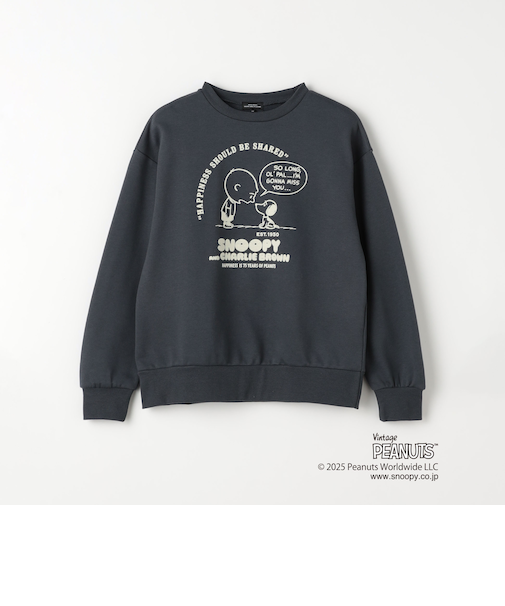 【別注】＜PEANUTS＞裏毛 プルオーバー / キッズ  140cm-150cm