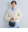 フリンジ ニット プルオーバー ―ウォッシャブル―