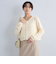 フリンジ 2WAY ニット カーディガン ―ウォッシャブル―