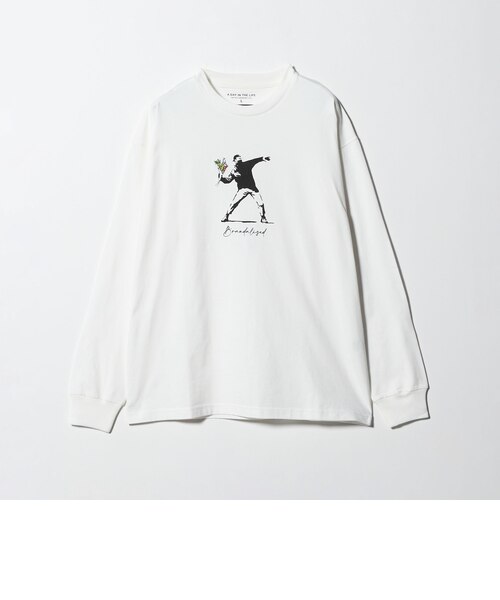 BRANDALISED × A DAY IN THE LIFE ＞バンクシー アート ロングスリーブ
