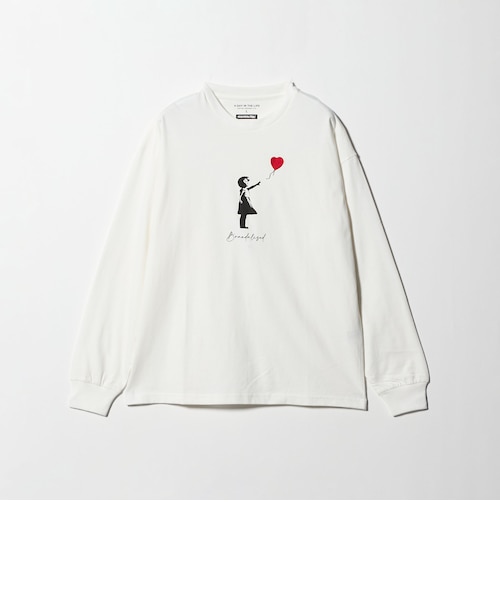 BRANDALISED × A DAY IN THE LIFE ＞バンクシー アート ロングスリーブ