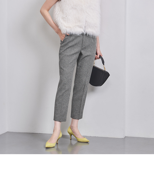 UNITED ARROWS ライトツイード スリムパンツ 34 ライトツイード スリムパンツ