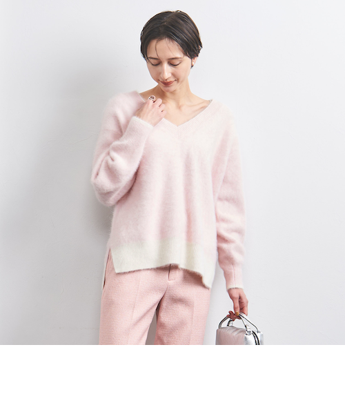 フォックス カシミヤ Vネック ニット｜ユナイテッドアローズ