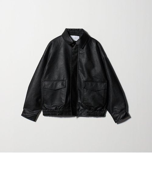 ユナイテッドアローズ　ブルゾン　Mサイズ レザーライク A-2ブルゾン ＜A DAY IN THE LIFE＞｜ユナイテッド
