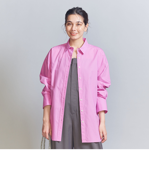 コットンブロード レギュラーシャツ -ウォッシャブル-