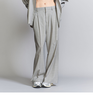 トロ パンチング ワイドパンツ