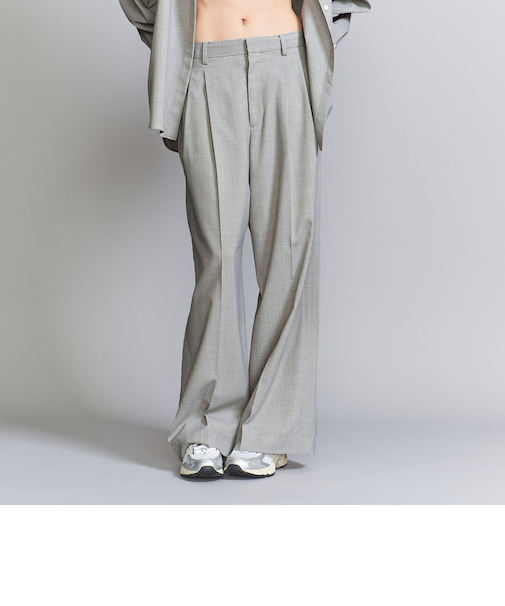 トロ パンチング ワイドパンツ