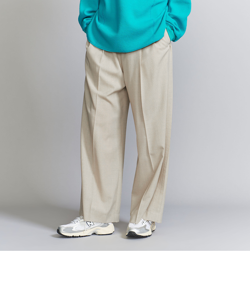 トロ パンチング ワイドパンツ