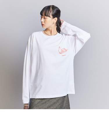 【別注】＜Ophrys＞プリント ロングスリーブ Tシャツ