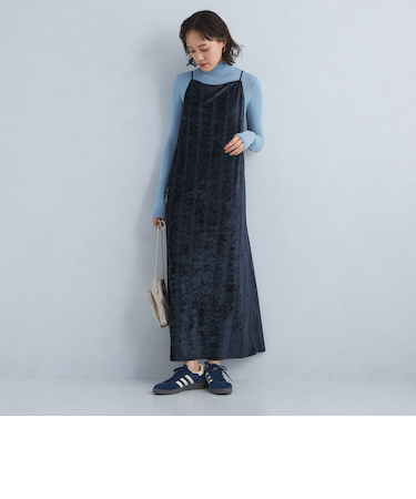 【別注】＜Robert P. Miller＞ベロア キャミソールワンピース