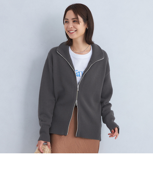 SERENITY セレニティ ドライバーズ ニット ブルゾン｜ユナイテッド