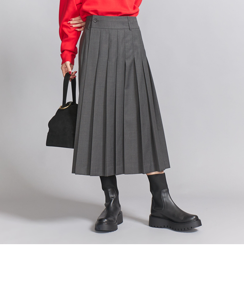 ユナイテッドアローズ テーラーメイド プリーツスカート ユナイテッドアローズ×テーラーメイド プリーツスカート UNITED