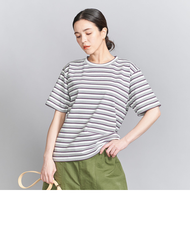 コットンボーダー Tシャツ