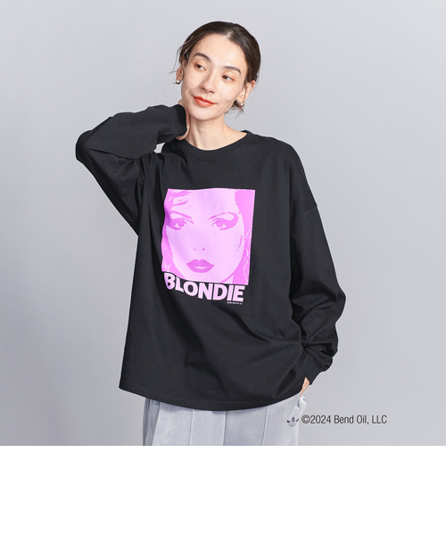 新品】GANNI ローズプリント ロングスリーブTシャツ トレーナー S 別注】＜Blondie＞プリント ロングスリーブ Tシャツ｜ユナイテッド