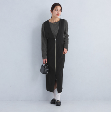 ＜SHIORI IRIE × green label relaxing＞フェザープルオーバー × ジャンスカ 2