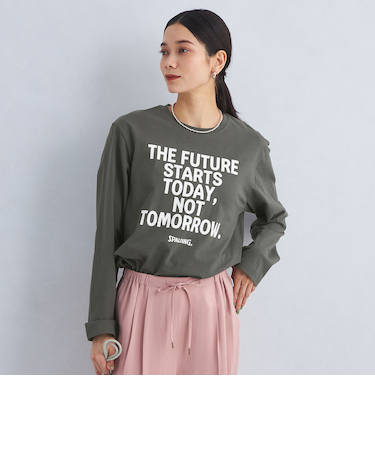 【別注】<SPALDING>ロングスリーブ Tシャツ