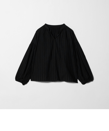 モールストライプ スキッパーブラウス ＜A DAY IN THE LIFE＞