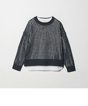 ラメ メッシュニット＋Tシャツ ＜A DAY IN THE LIFE＞