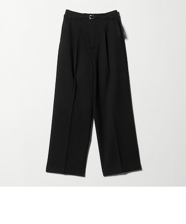 ツイル ベルト タックワイドパンツ <A DAY IN THE LIFE>