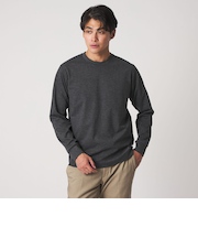 メランジ ポンチ クルーネックカットソー＜A DAY IN THE LIFE＞