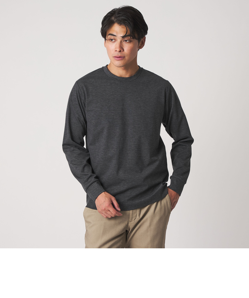 メランジ ポンチ クルーネックカットソー＜A DAY IN THE LIFE＞