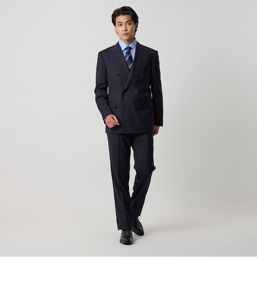 【MD.GRAY】サージ 2ボタン コンフォートスーツ<A DAY IN THE LIFE> a day in the life - 【MD.GRAY】サージ 2ボタン コンフォートスーツ<A