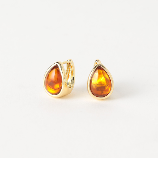 シズクマーブル クリップピアス